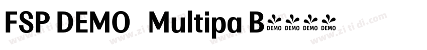 FSP DEMO   Multipa B字体转换